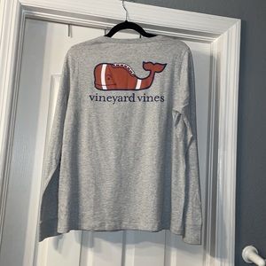 Vineyard Vines Long Sleeve Football Tee